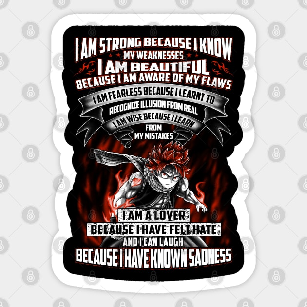 Fairy Anime Quote 2 Sticker by Aho Kid